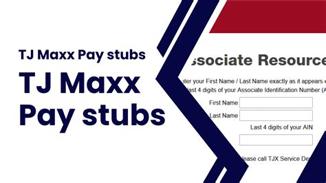 We would like to show you a description here but the site won’t allow us. . Tj maxx pay stub